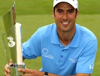 Fisher with his Irish Open title
