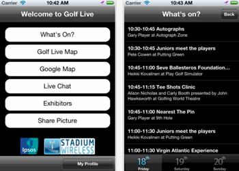 Golf LIVE App