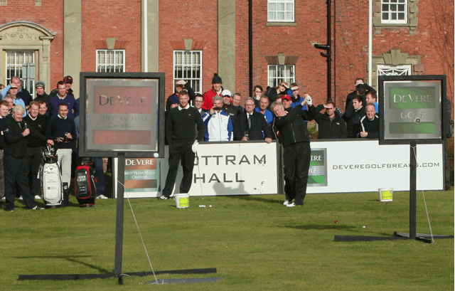 Flintoff & Monty at Mottram Hall