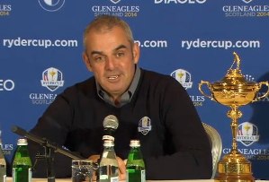 Paul McGinley Ryder Cup 2014