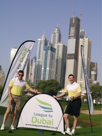 League to Duabi 2012 - Chris Wall - Mark Green 
