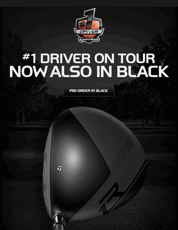 TaylorMade R1 Black Limited Edition