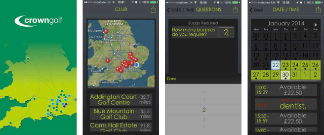 Crown Golf App