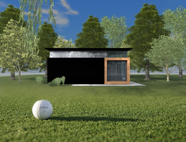 golf box home golf simulation
