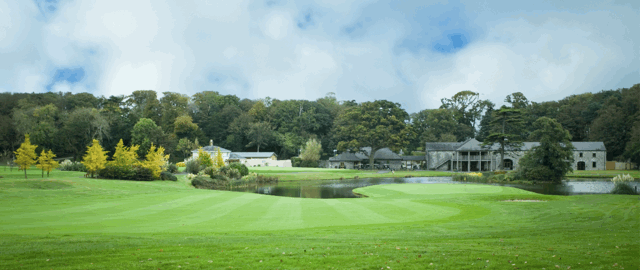 Fota Island Golf 18th Hole & Clubhouse