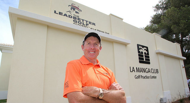 David Leadbetter at his La Manga Academy