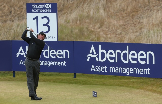 Phil Mickelson Scottish Open 