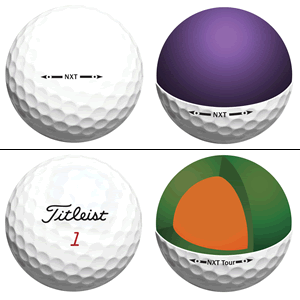 Titleist NXT Golf balls