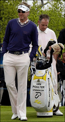 Ian Poulter at Golf LIVE